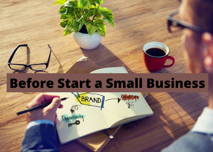 Before Start a Small Business