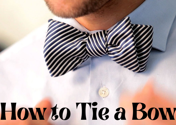 How to tie a bow