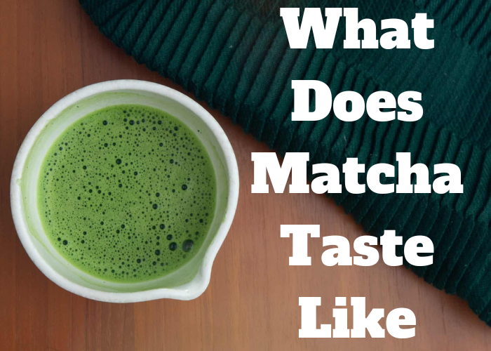 What does matcha taste like